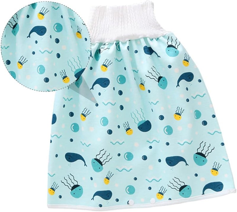 سراويل تدريب على استخدام النونية حفاضات تنورة شورتات ناعمة قابلة للتنفس للمواليد الجدد حتى الأطفال الصغار - Image 5